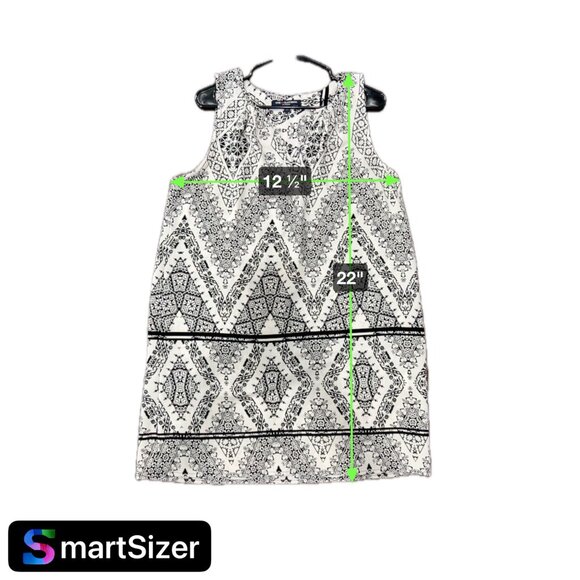 One Clothing Los Angeles Sleeveless Printed Tunic Dress Sz L - Picture 8 of 8